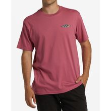 Polo Para Hombre Manga Corta Crayon Wave Rosado Billabong