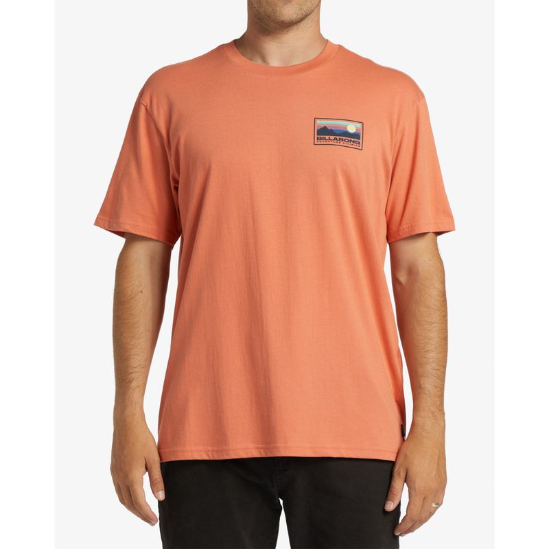 Polo-Para-Hombre-Manga-Corta-Range-Coral-Billabong