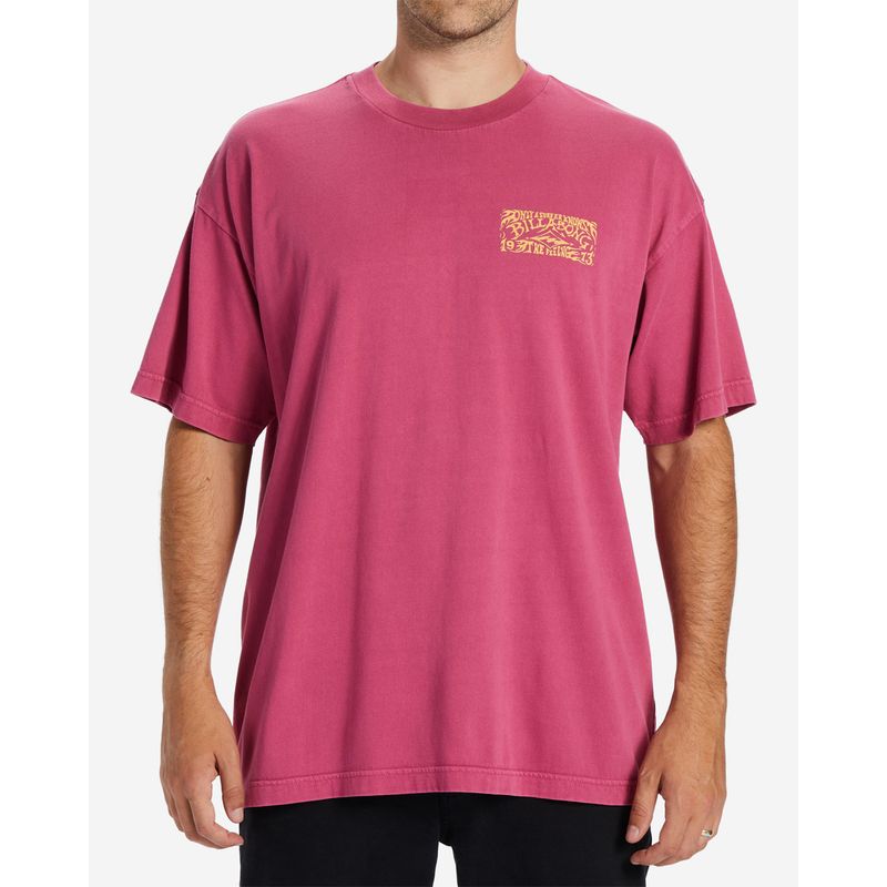 Polo-Para-Hombre-Manga-Corta-Arch-Wave-Rosado-Billabong