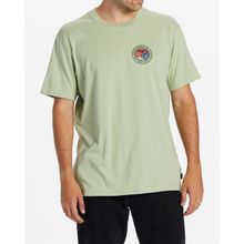 Polo Para Hombre Manga Corta Rockies Verde Billabong