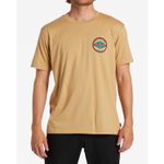 Polo-Para-Hombre-Manga-Corta-Rotor-Diamond-Ii-Mostaza-Billabong