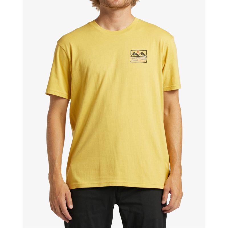 Polo-Para-Hombre-Manga-Corta-Scope-Amarillo-Billabong