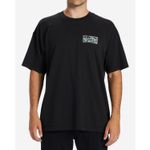 Polo-Para-Hombre-Manga-Corta-Arch-Wave-Negro-Billabong