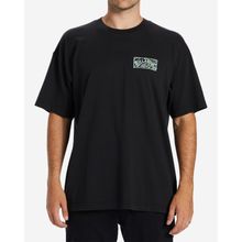 Polo Para Hombre Manga Corta Arch Wave Negro Billabong