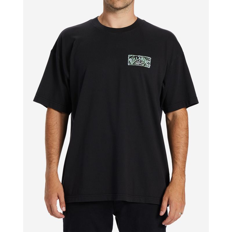 Polo-Para-Hombre-Manga-Corta-Arch-Wave-Negro-Billabong