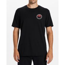 Polo Para Hombre Manga Corta Rockies Negro Billabong