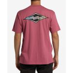 Polo-Para-Hombre-Manga-Corta-Crayon-Wave-Rosado-Billabong