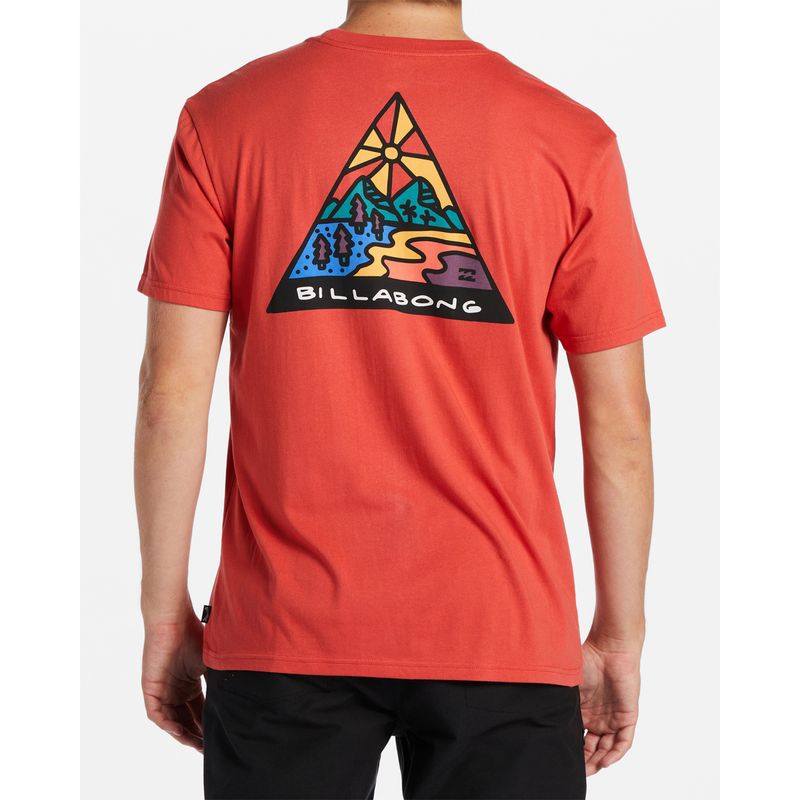 Polo-Para-Hombre-Manga-Corta-Shine-Coral-Billabong
