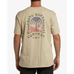 Polo-Para-Hombre-Manga-Corta-Passage-Beige-Billabong