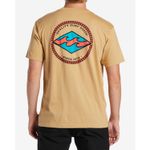 Polo-Para-Hombre-Manga-Corta-Rotor-Diamond-Ii-Mostaza-Billabong
