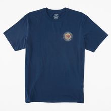 Polo Para Hombre Manga Corta Rockie Azul Billabong