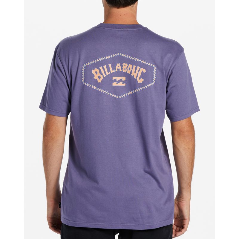 Polo-Para-Hombre-Manga-Corta-Exit-Arch-Ii-Morado-Billabong