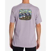 Polo Para Hombre Manga Corta Shine Morado Billabong
