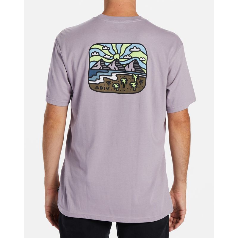 Polo-Para-Hombre-Manga-Corta-Shine-Morado-Billabong