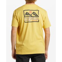 Polo Para Hombre Manga Corta Scope Amarillo Billabong