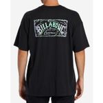 Polo-Para-Hombre-Manga-Corta-Arch-Wave-Negro-Billabong