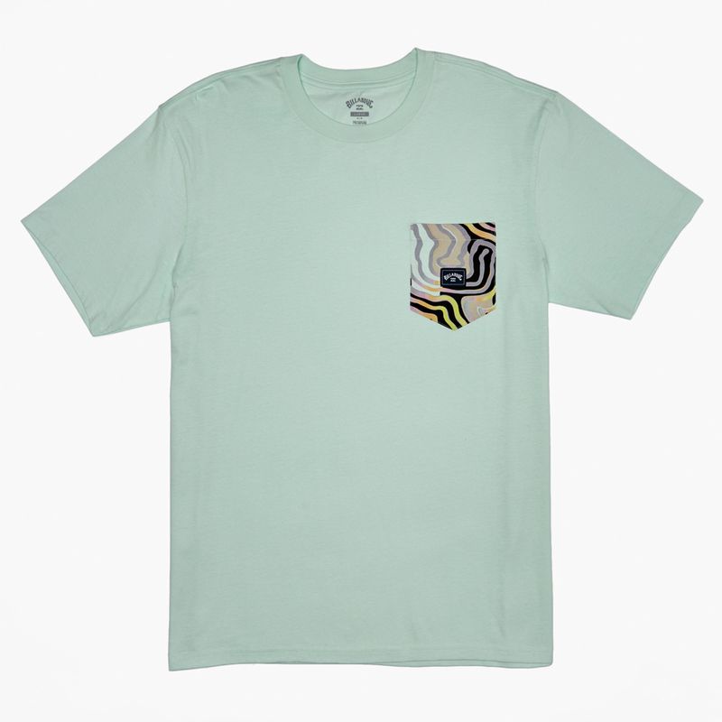 Polo-Para-Hombre-Manga-Corta-Team-Pocket-Ii-Verde-Billabong