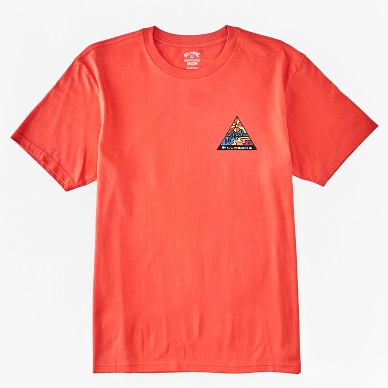 Polo-Para-Hombre-Manga-Corta-Shine-Coral-Billabong