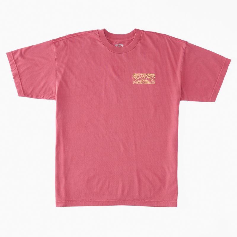 Polo-Para-Hombre-Manga-Corta-Arch-Wave-Rosado-Billabong