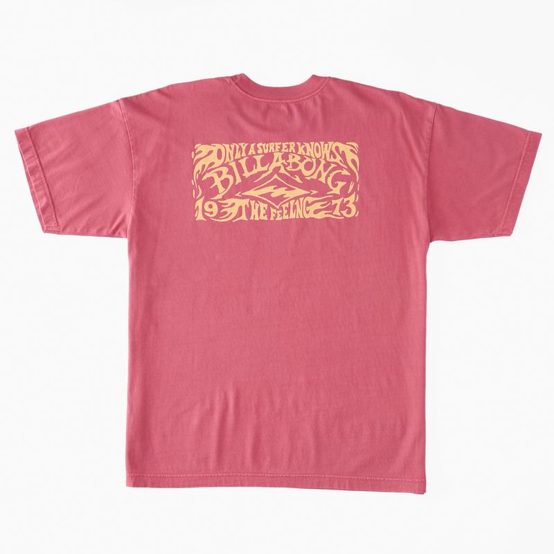 Polo-Para-Hombre-Manga-Corta-Arch-Wave-Rosado-Billabong