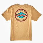 Polo-Para-Hombre-Manga-Corta-Rotor-Diamond-Ii-Mostaza-Billabong