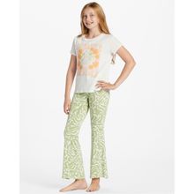 Pantalón Para Niña  Tell Me Verde Billabong