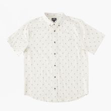 Camisa Para Niño Manga Corta All Day Jacquard Beige Billabong