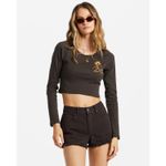 Short-Para-Mujer--Drift-Away-Negro-Billabong
