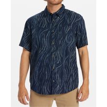 Camisa Para Hombre Manga Corta Sundays Mini Azul Billabong