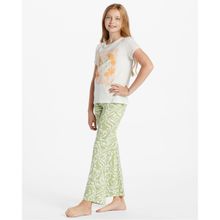 Pantalón Para Niña  Tell Me Verde Billabong