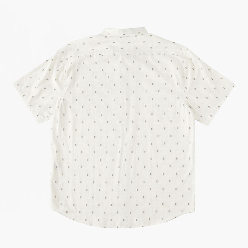 Camisa-Para-Niño-Manga-Corta-All-Day-Jacquard-Beige-Billabong