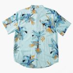 Camisa-Para-Niño-Manga-Corta-Sundays-Celeste-Billabong