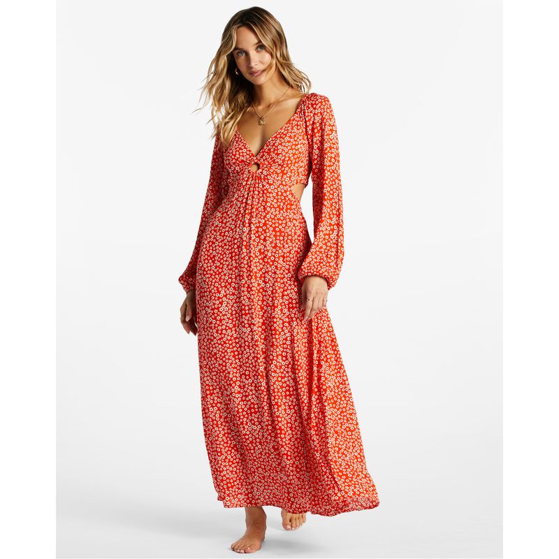Vestido-Para-Mujer--Last-Call-Rojo-Billabong