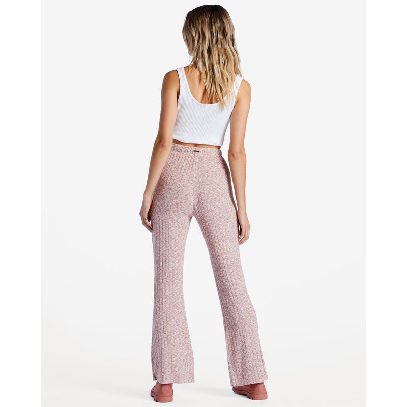 Pantalon-Para-Mujer--So-Easy-Flare-Rosado-Billabong