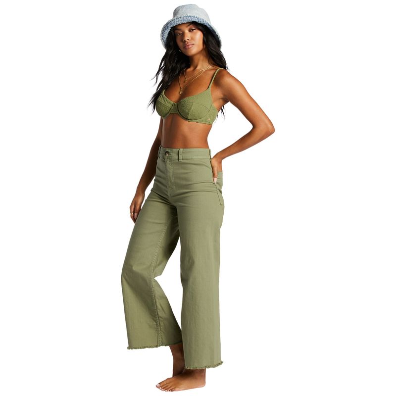Pantalon-Para-Mujer--Free-Fall-Verde-Billabong