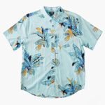 Camisa-Para-Hombre-Manga-Corta-Sundays-Celeste-Billabong