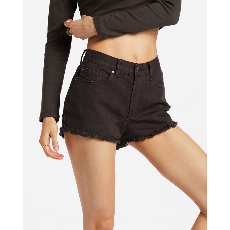 Short-Para-Mujer--Drift-Away-Negro-Billabong