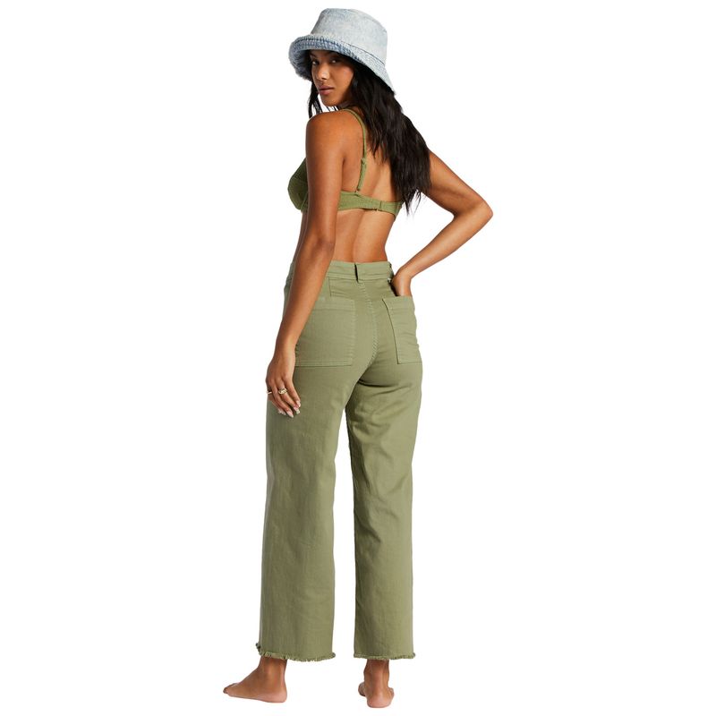 Pantalon-Para-Mujer--Free-Fall-Verde-Billabong