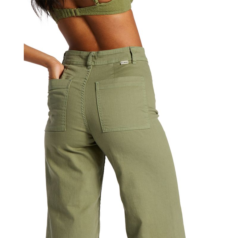 Pantalon-Para-Mujer--Free-Fall-Verde-Billabong