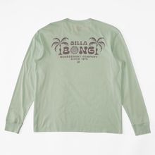 Polo Para Niño Manga Larga Lounge Verde Billabong