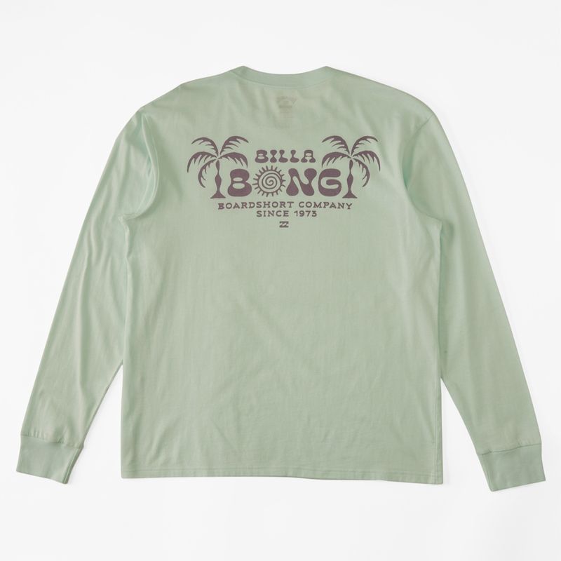Polo-Para-Niño-Manga-Larga-Lounge-Verde-Billabong