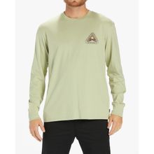 Polo Para Hombre Manga Larga Rockies Verde Billabong