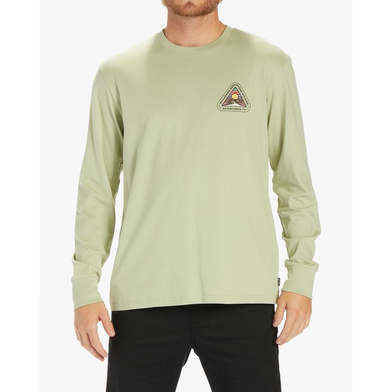 Polo-Para-Hombre-Manga-Larga-Rockies-Verde-Billabong