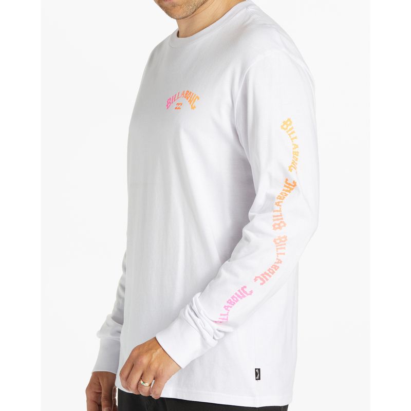 Polo-Para-Hombre-Manga-Larga-Snaking-Arches-Blanco-Billabong