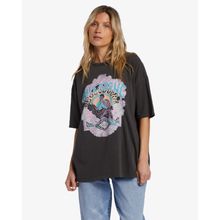 Polo Para Mujer Manga Corta Warm Waves Negro Billabong
