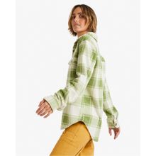 Camisa Para Mujer A/Div Forge Fleece Verde Billabong
