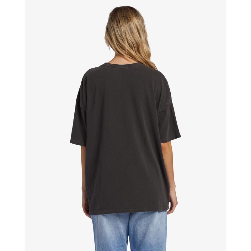 Polo-Para-Mujer-Manga-Corta-Warm-Waves-Negro-Billabong