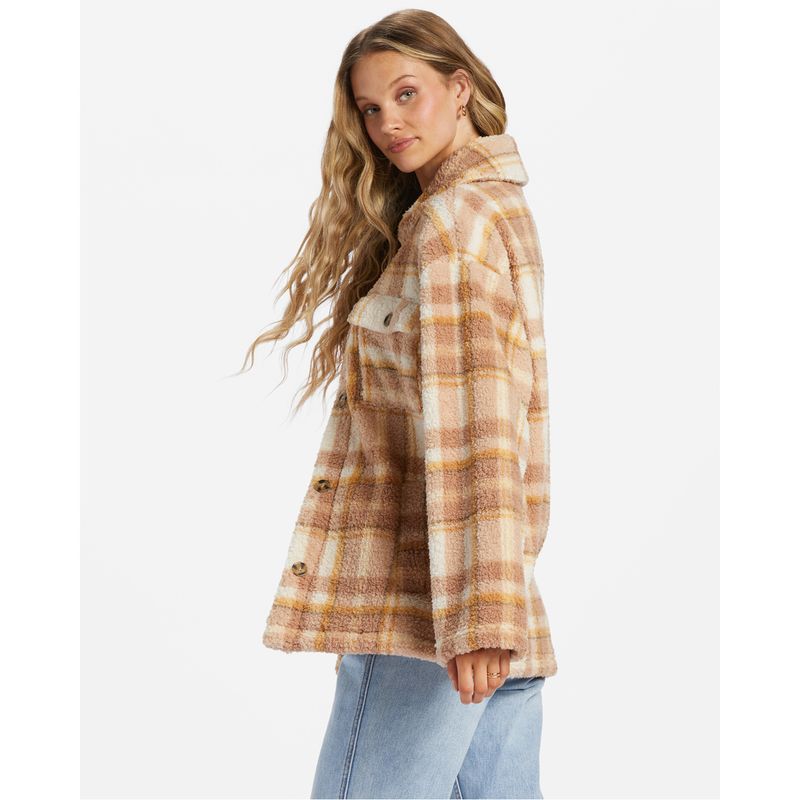 Casaca-Para-Mujer--Fairbanks-Fleece-Beige-Billabong