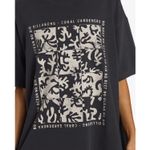 Polo-Para-Mujer-Manga-Corta-True-Boy-Coral-Gardener-Negro-Billabong