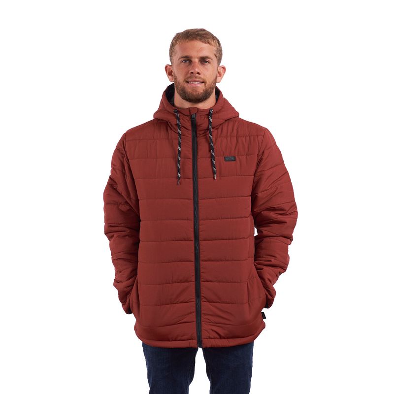 Casaca-Para-Hombre--Daily-Puffer-Rojo-Billabong